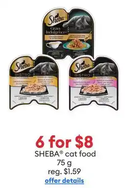 Petsmart 6 for $8 SHEBA cat food offer