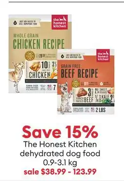 Petsmart The Honest Kitchen dehydrated dog food offer