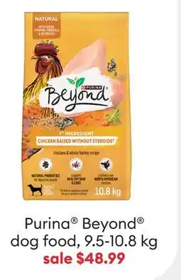 Petsmart Save $4 Purina Beyond dog food 9.5-10.8 kg offer