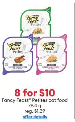 Petsmart 8 for $10 Fancy Feast Petites cat food offer