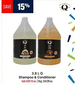 Ren’s Pets Depot Q Quality Shampoo & Conditioner offer