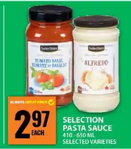 Food Basics SELECTION PASTA SAUCE offer