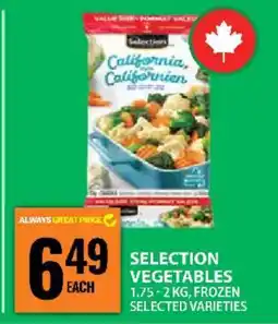 Food Basics SELECTION VEGETABLES offer