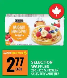 Food Basics SELECTION WAFFLES offer