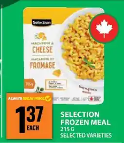 Food Basics SELECTION FROZEN MEAL offer