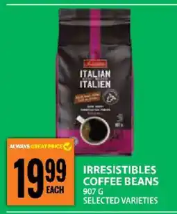 Food Basics IRRESISTIBLES COFFEE BEANS offer