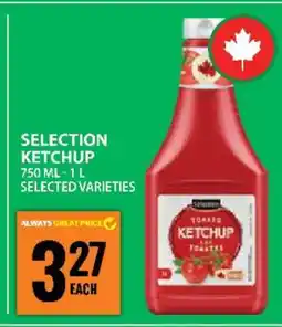 Food Basics SELECTION KETCHUP offer