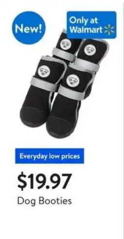 Walmart Dog booties offer