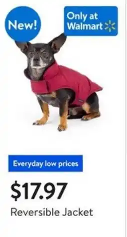 Walmart Reversible jacket offer