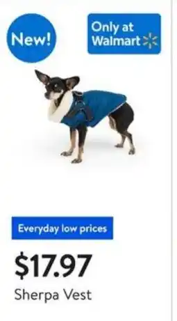 Walmart Sherpa vest offer