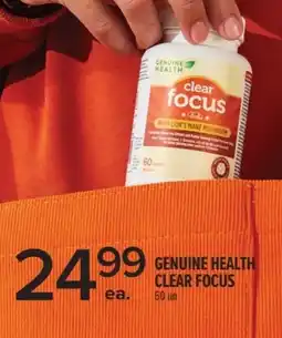 Metro Genuine health clear focus offer