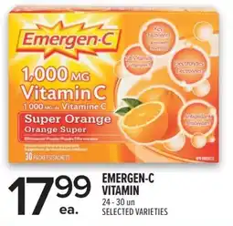 Metro Emergen-c vitamin offer