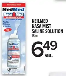 Metro Neilmed nasa mist saline solution offer