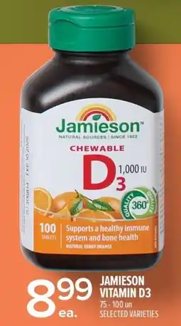 Metro Jamieson vitamin D3 offer