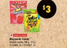 No Frills MAYNARDS CANDY, 308 G - 315 G offer