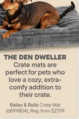 Petvalu Bailey & Bella Crate Mat offer