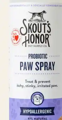 Petvalu Skout's Honor Paw Spray offer