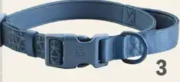 Petvalu Bailey & Bella Dusty Blue Reflective Cushion Neoprene Padded Dog Collar offer