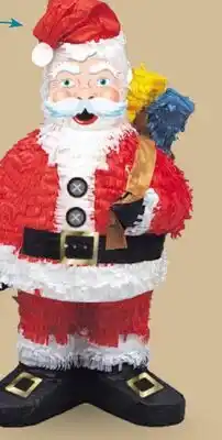 Party City Christmas Santa Piñata offer