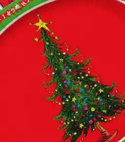 Party City Dr. Seuss The Grinch Christmas Tree Oval Plates, 8-ct offer