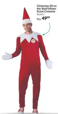 Party City Christmas Elf on the Shelf Mister Scout Costume offer