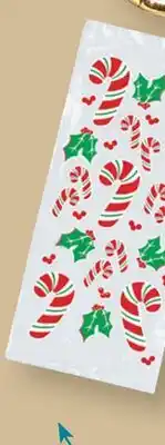 Party City Christmas Candy Cane Cello Bags, 12-ct offer