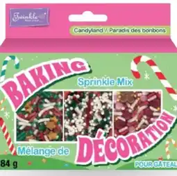 Party City Baking Sprinkle Mix, Candyland offer
