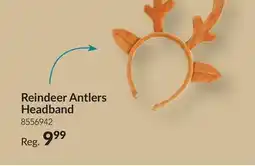 Party City Reindeer Antlers Headband offer