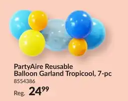 Party City PartyAire Reusable Linked Inflatable PVC Balloons, Tropicool, Air-Filled offer