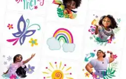 Party City Disney Encanto Uniquely Me Wearable Temporary Tattoos, Multi-Coloured, 8-pk, for Birthday Party offer
