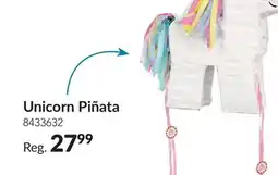Party City Unicorn Piñata offer