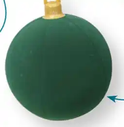 Party City Christmas Inflatable Ornament, 30-in offer
