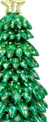 Party City Stacking Air-Filled Christmas Tree Balloon, 4-ft offer
