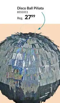 Party City Disco Ball Pinata for Disco Themed Party Decoration offer