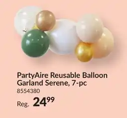 Party City PartyAire Reusable Linked Inflatable PVC Balloons, Sprinkles, Air-Filled offer