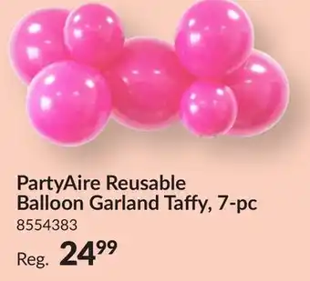 Party City PartyAire Reusable Balloon Garland Taffy, 7 - pc offer