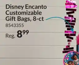 Party City Disney Encanto Customizable Gift Bags 8-ct offer