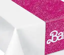 Party City Malibu Barbie Plastic Table Runner, 6-ft offer