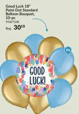 Party City Good Luck 18 Paint Dot Standard Balloon Bouquet 10 - pc offer