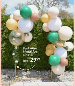 Party City PartyAire Balloon Garland Metal Arch, 6-ft 6-in x 4-ft offer