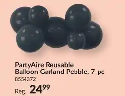 Party City PartyAire Reusable Linked Inflatable PVC Balloons, Black, Air-Filled offer