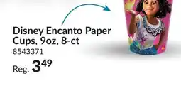 Party City Disney Encanto Paper Cups 9oz -8 ct offer
