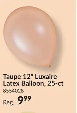Party City Taupe 12 Luxaire Latex Balloon, 25-ct offer