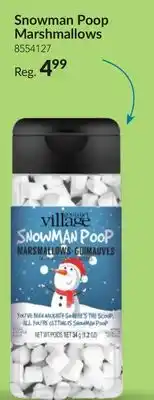 Party City Snowman Poop Dehydrated Marshmallow Topper, 34-g offer