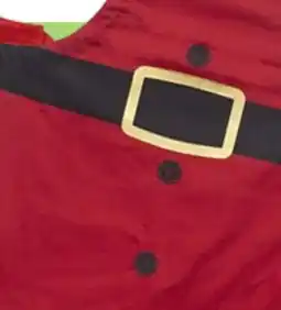 Party City CANVAS Santa's Belt Cotton Apron offer