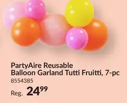 Party City PartyAire Reusable Balloon Garland Tutti Fruitti, 7 - pc offer
