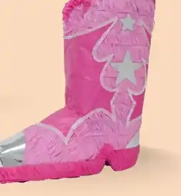 Party City Pink Cowboy Boot Piñata offer