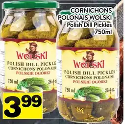 Supermarché PA CORNICHONS POLONAIS WOLSKI offer