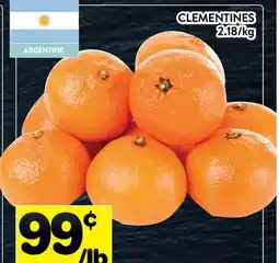 Supermarché PA CLEMENTINES offer