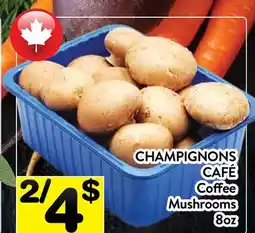 Supermarché PA CHAMPIGNONS CAFÉ | Coffee Mushrooms offer
